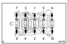 INSTALL CRANKSHAFT