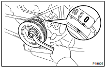 INSPECT VALVE CLEARANCE