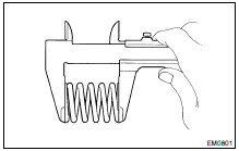 INSPECT INNER COMPRESSION SPRING