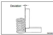 INSPECT INNER COMPRESSION SPRING