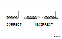 INSPECT V-RIBBED BELT