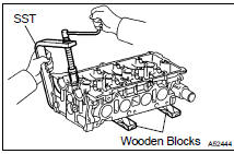 INSTALL INTAKE VALVE