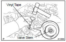 INSTALL EXHAUST VALVE