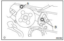 INSTALL VANE PUMP V BELT