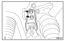 INSTALL ENGINE MOUNTING INSULATOR ASSY RR (4WD TYPE)