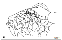 INSPECT CONNECTING ROD OIL CLEARANCE