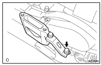 REMOVE ENGINE MOUNTING STAY NO.2 RH