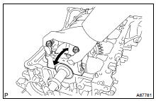 INSPECT CRANKSHAFT OIL CLEARANCE