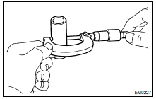 INSPECT PISTON PIN OIL CLEARANCE