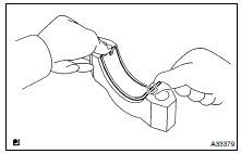 INSTALL CRANKSHAFT BEARING NO.2