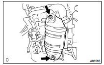 INSTALL EXHAUST MANIFOLD CONVERTER SUB-ASSY NO.2