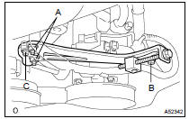 INSTALL GENERATOR BELT ADJUSTING BAR