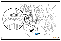 REMOVE TIMING BELT