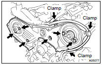 REMOVE TIMING BELT NO.3 COVER