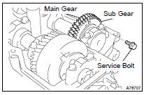 REMOVE CAMSHAFT