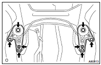 REMOVE ENGINE ASSEMBLY WITH TRANSAXLE