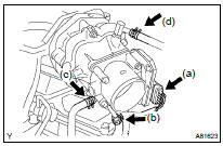 REMOVE INTAKE AIR SURGE TANK