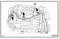 REMOVE INTAKE AIR SURGE TANK