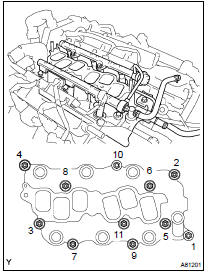 REMOVE INTAKE MANIFOLD