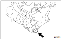 REMOVE OIL CONTROL VALVE FILTER