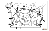 REMOVE OIL PUMP ASSY