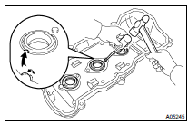 REMOVE SPARK PLUG TUBE GASKET