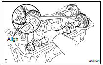  INSTALL CAMSHAFT