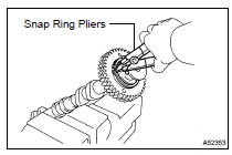 INSTALL CAMSHAFT SUB GEAR