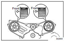 INSTALL CAMSHAFT TIMING PULLEY