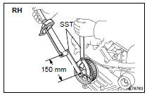 INSTALL CAMSHAFT TIMING PULLEY