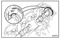  INSTALL NO.4 CAMSHAFT SUB-ASSY