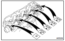 INSTALL NO.4 CAMSHAFT SUB-ASSY