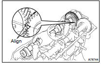 INSTALL NO.3 CAMSHAFT SUB-ASSY