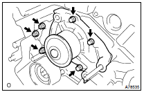 INSTALL WATER PUMP ASSY