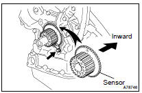 INSTALL CRANKSHAFT TIMING PULLEY