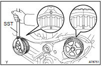  INSTALL TIMING BELT