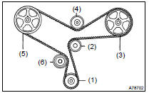  INSTALL TIMING BELT