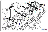 REMOVE NO.3 CAMSHAFT SUB-ASSY