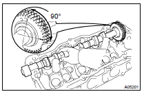 INSTALL NO.2 CAMSHAFT