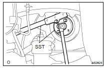 REMOVE CRANKSHAFT PULLEY