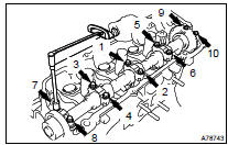 INSTALL NO.4 CAMSHAFT SUB-ASSY