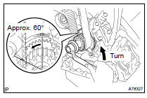 REMOVE TIMING BELT