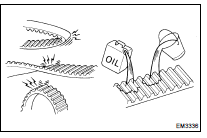 INSPECT TIMING BELT