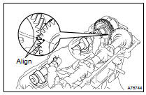 INSTALL NO.3 CAMSHAFT SUB-ASSY