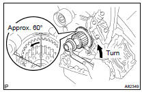 INSTALL TIMING BELT