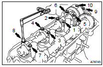 INSTALL NO.3 CAMSHAFT SUB-ASSY