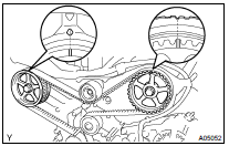 INSTALL TIMING BELT TENSIONER ASSY