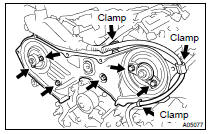 REMOVE TIMING BELT NO.3 COVER