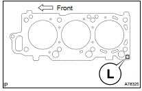 INSTALL CYLINDER HEAD GASKET NO.2