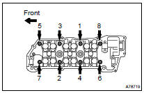 INSTALL CYLINDER HEAD LH